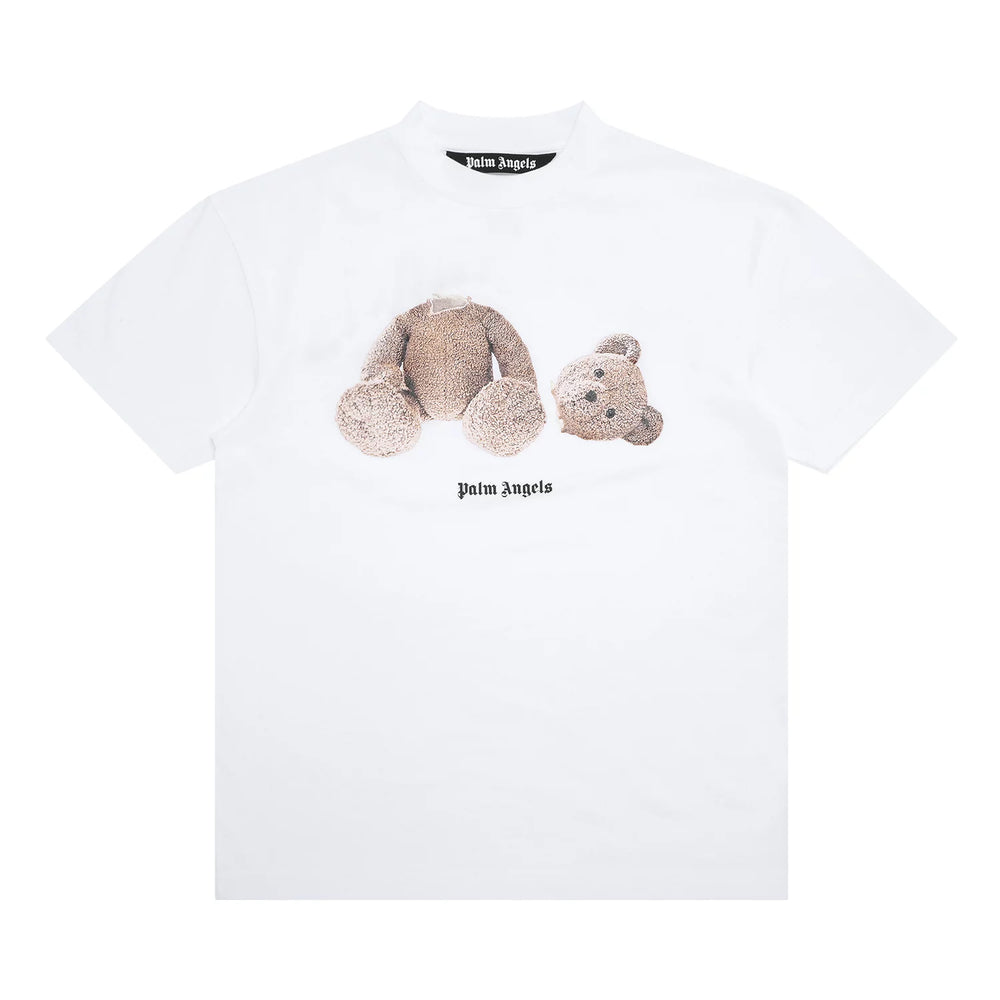 Bear Tee 'White/Brown'