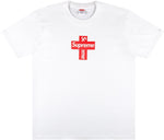 Cross Box Logo Tee 'White'