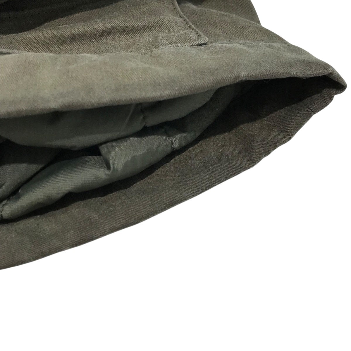 Off-White Mod Coat With Liner Khaki - Pre-owned