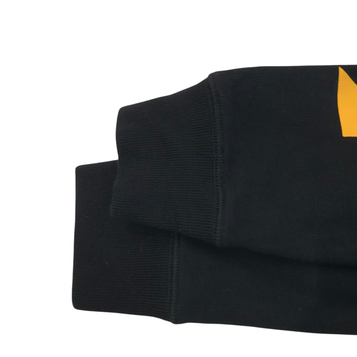 Off-White T-Shirt Layered Hoodie Black - Pre-owned