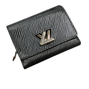 Louis Vuitton Monogram Empreinte Unvelop Carte De Visit Bifold Wallet Navy - Pre-owned