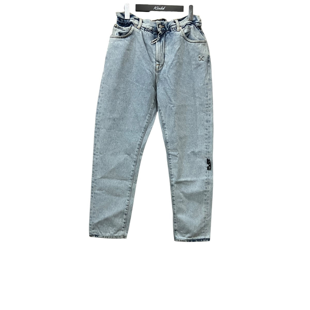 Off-White Denim Pants Indigo - Pre-owned
