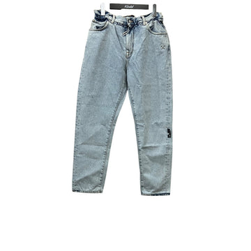 Off-White Denim Pants Indigo - Pre-owned