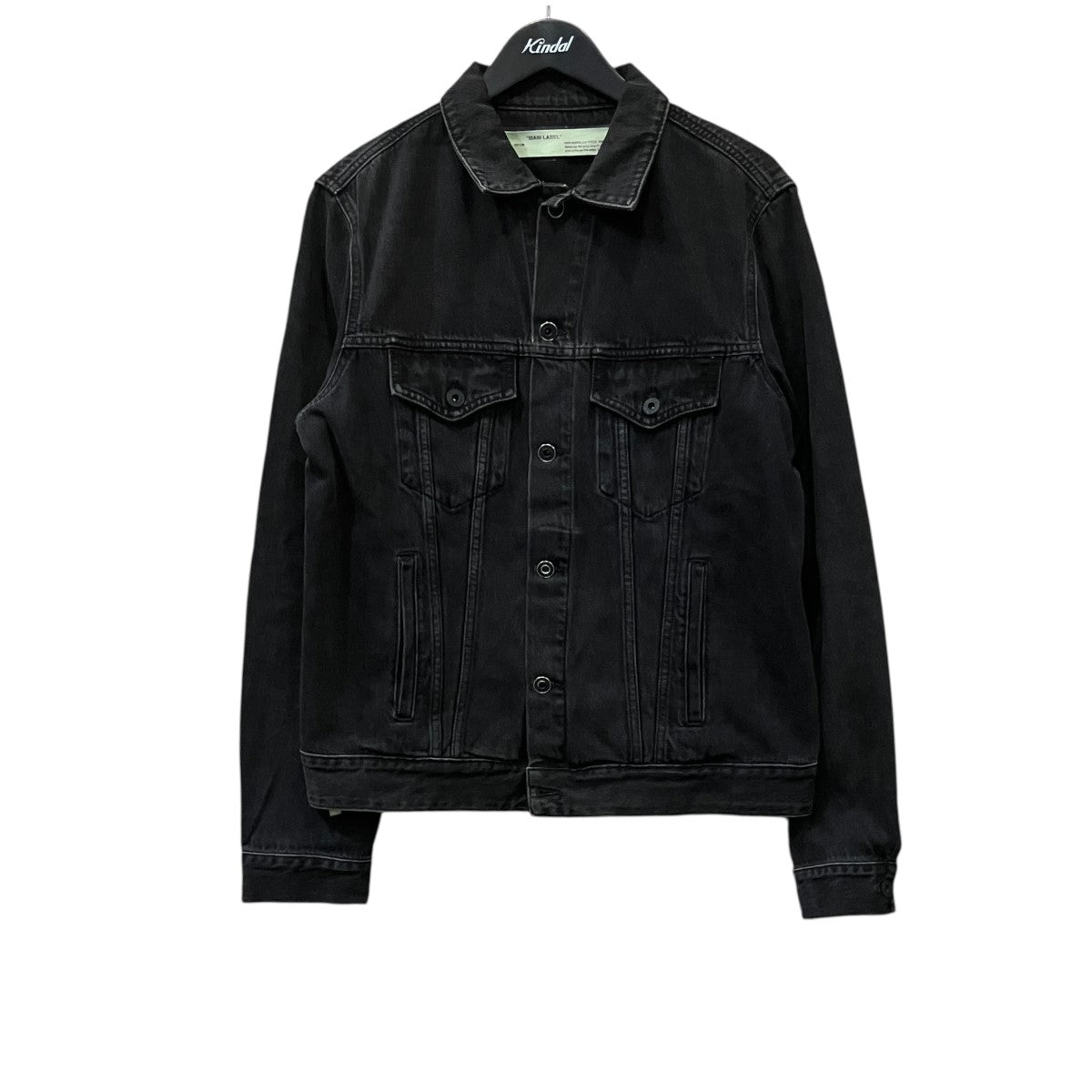 Off-White Denim Jacket Black - Pre-owned