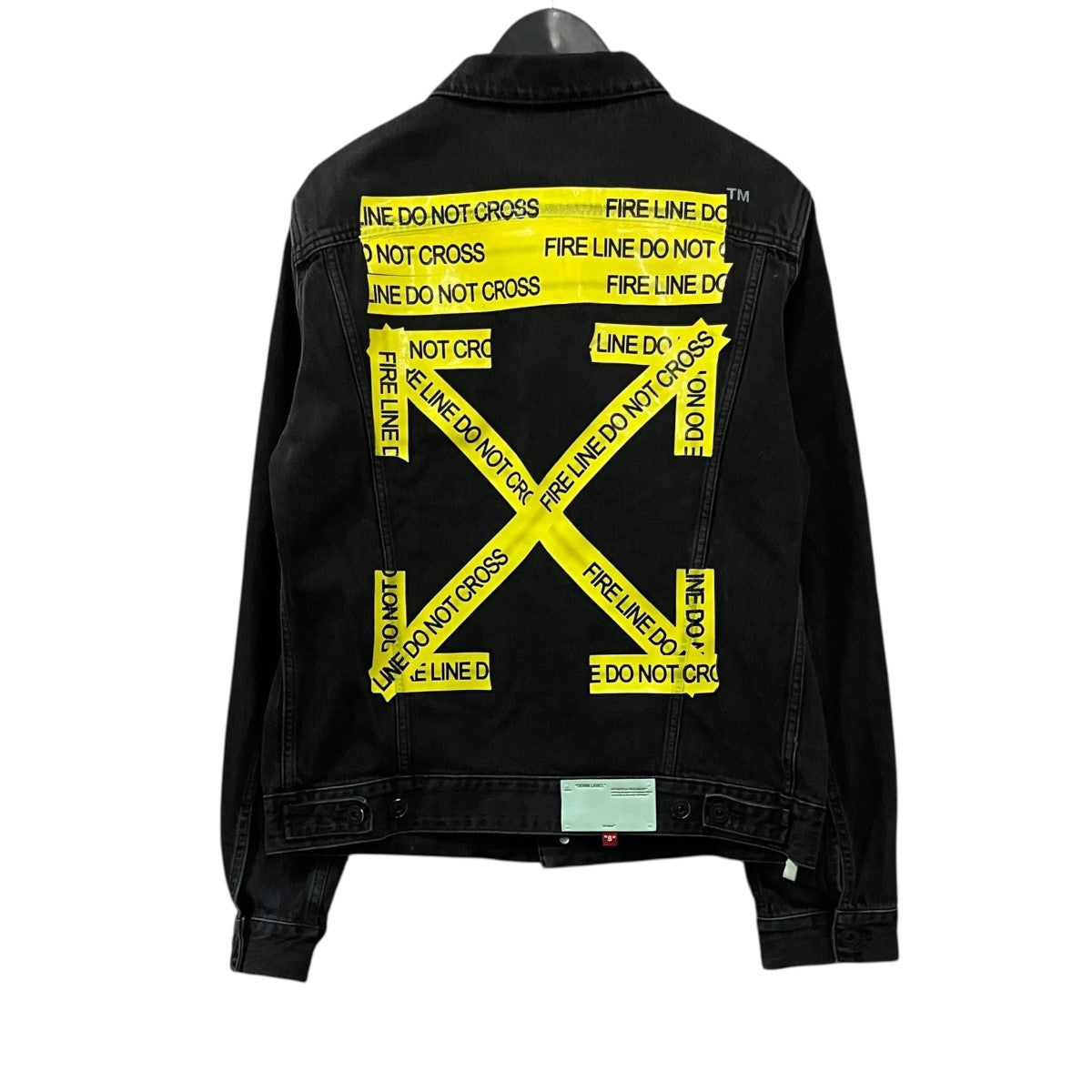 Off-White Denim Jacket Black - Pre-owned