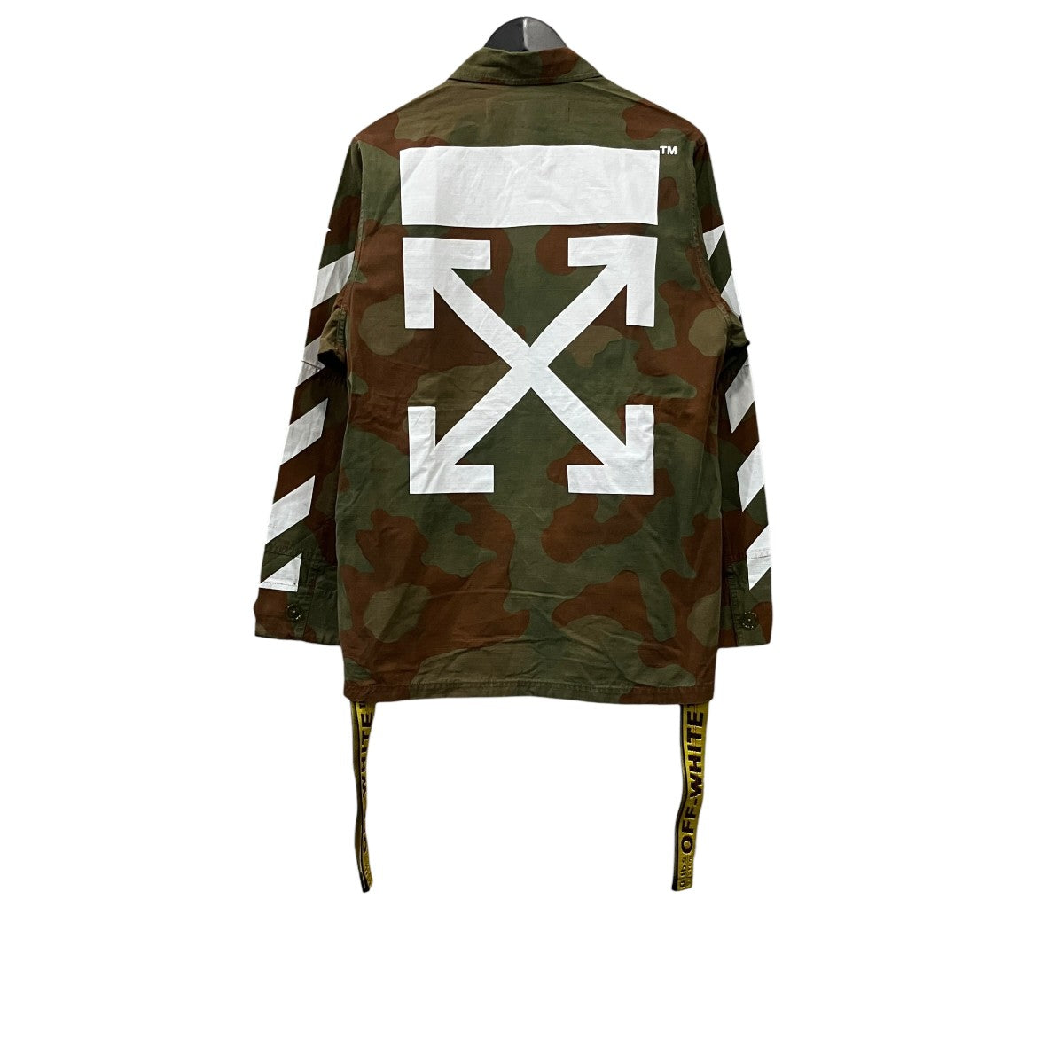 Off-White Military Jacket Green/Brown - Pre-owned