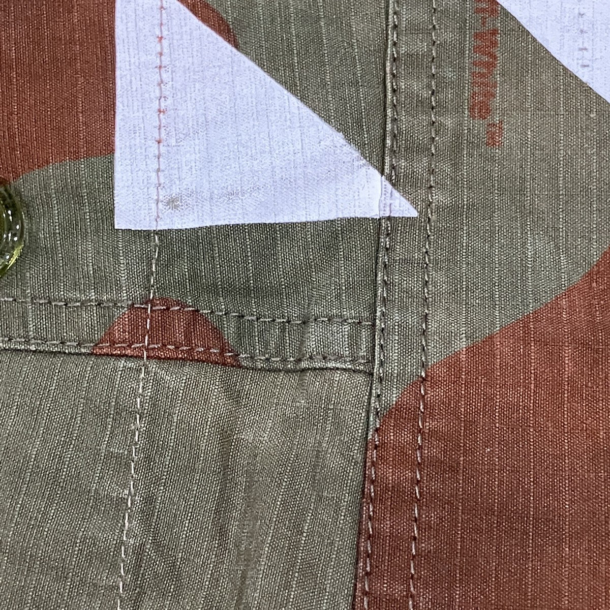 Off-White Military Jacket Green/Brown - Pre-owned
