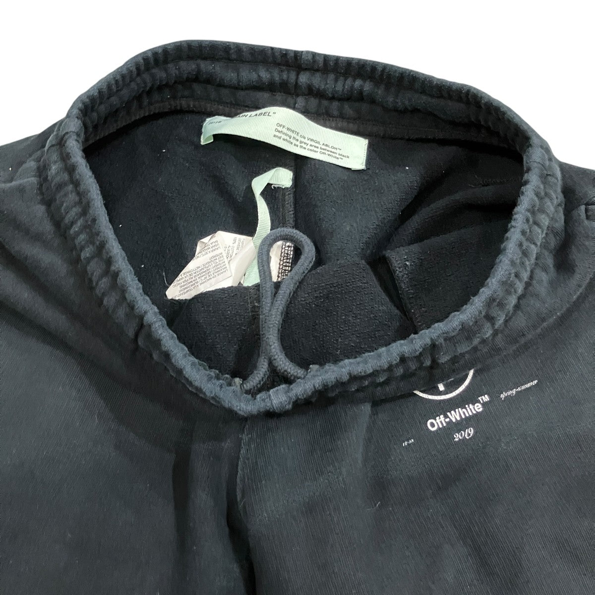 Off-White Sweat Shorts Black - Pre-owned