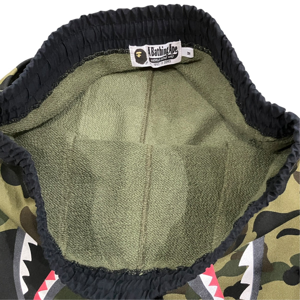 A Bathing Ape Camo Shark Pants - Pre-owned