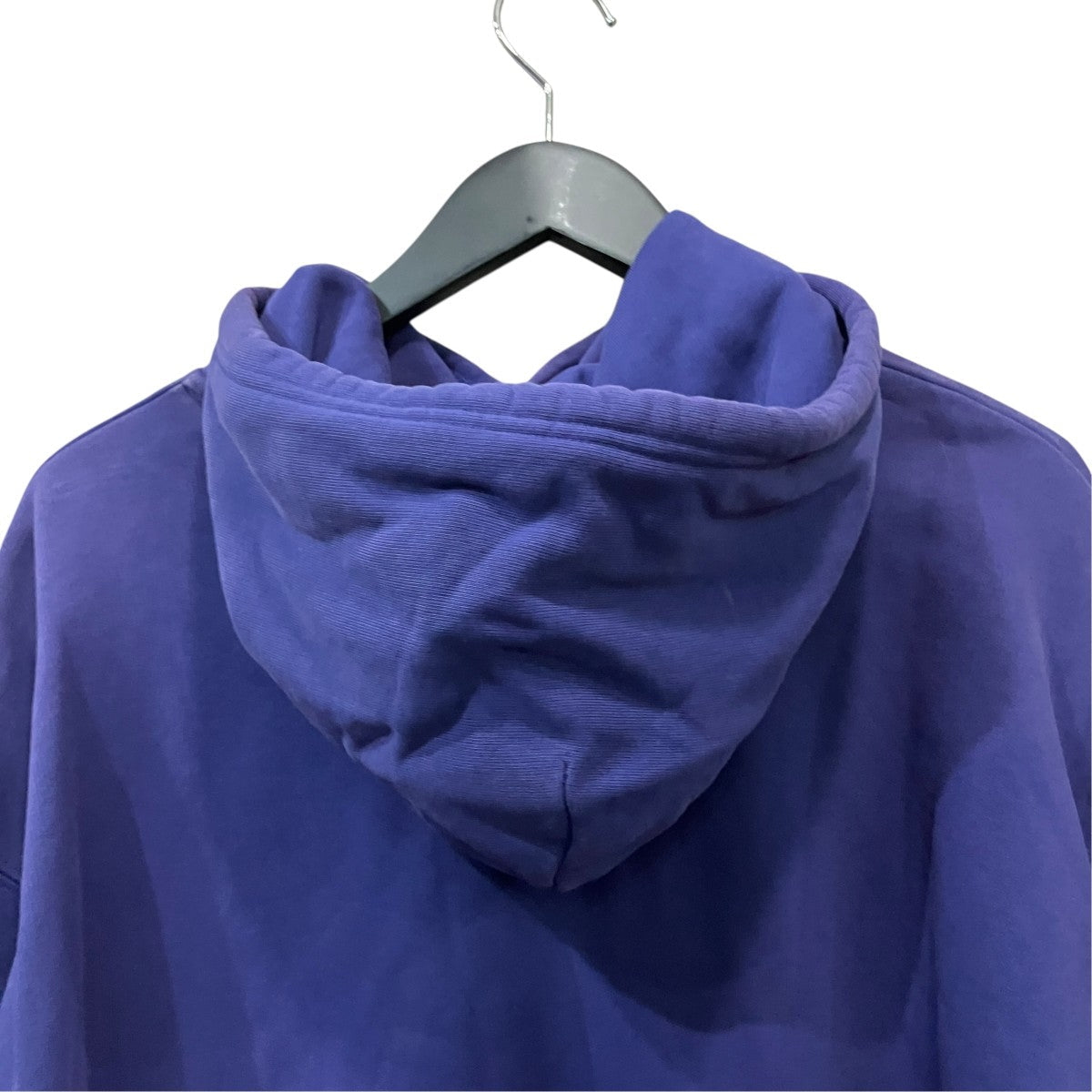Balenciaga Front Print Hoodie Purple - Pre-owned