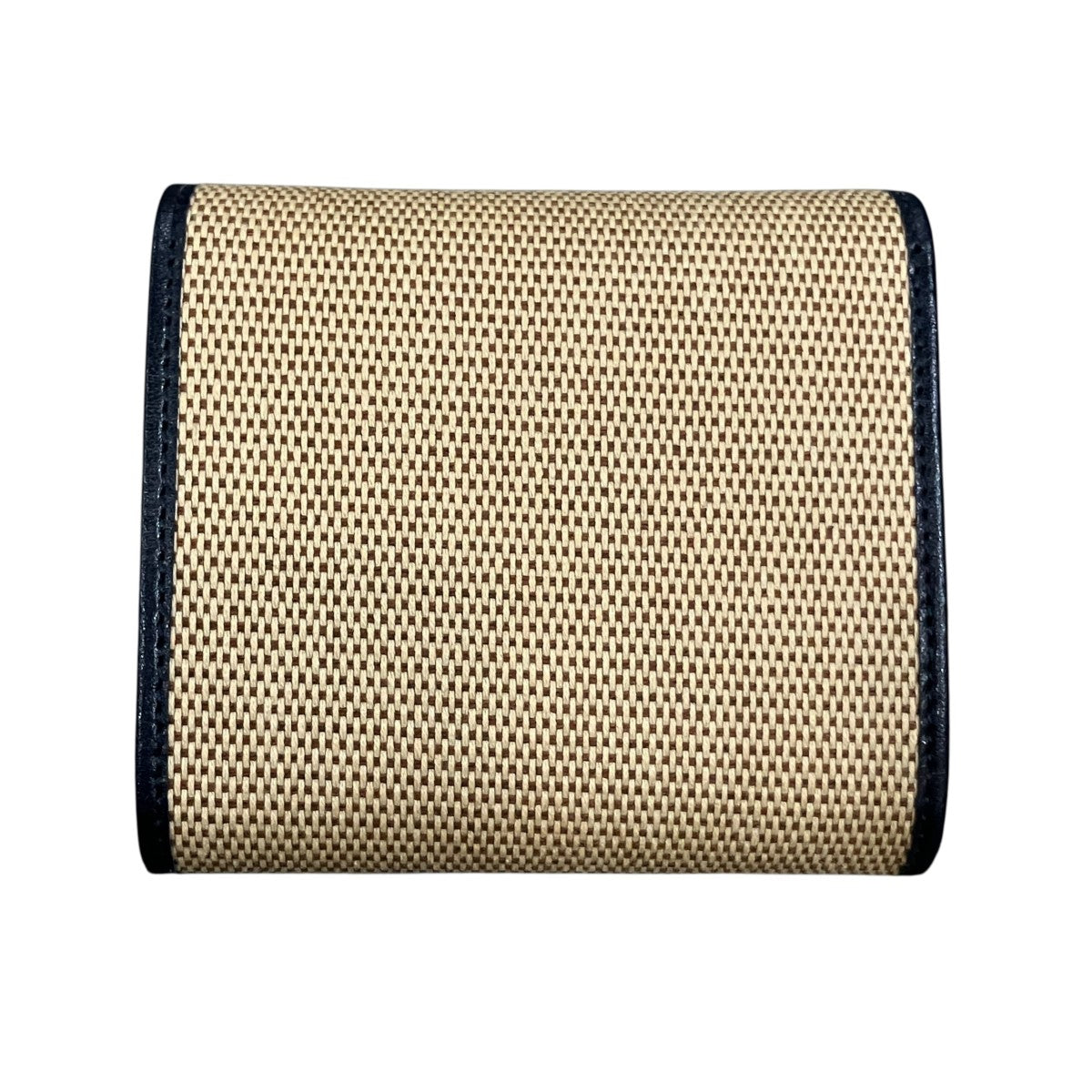 Gucci Horsebit Canvas Wallet Brown / Black - Pre-owned