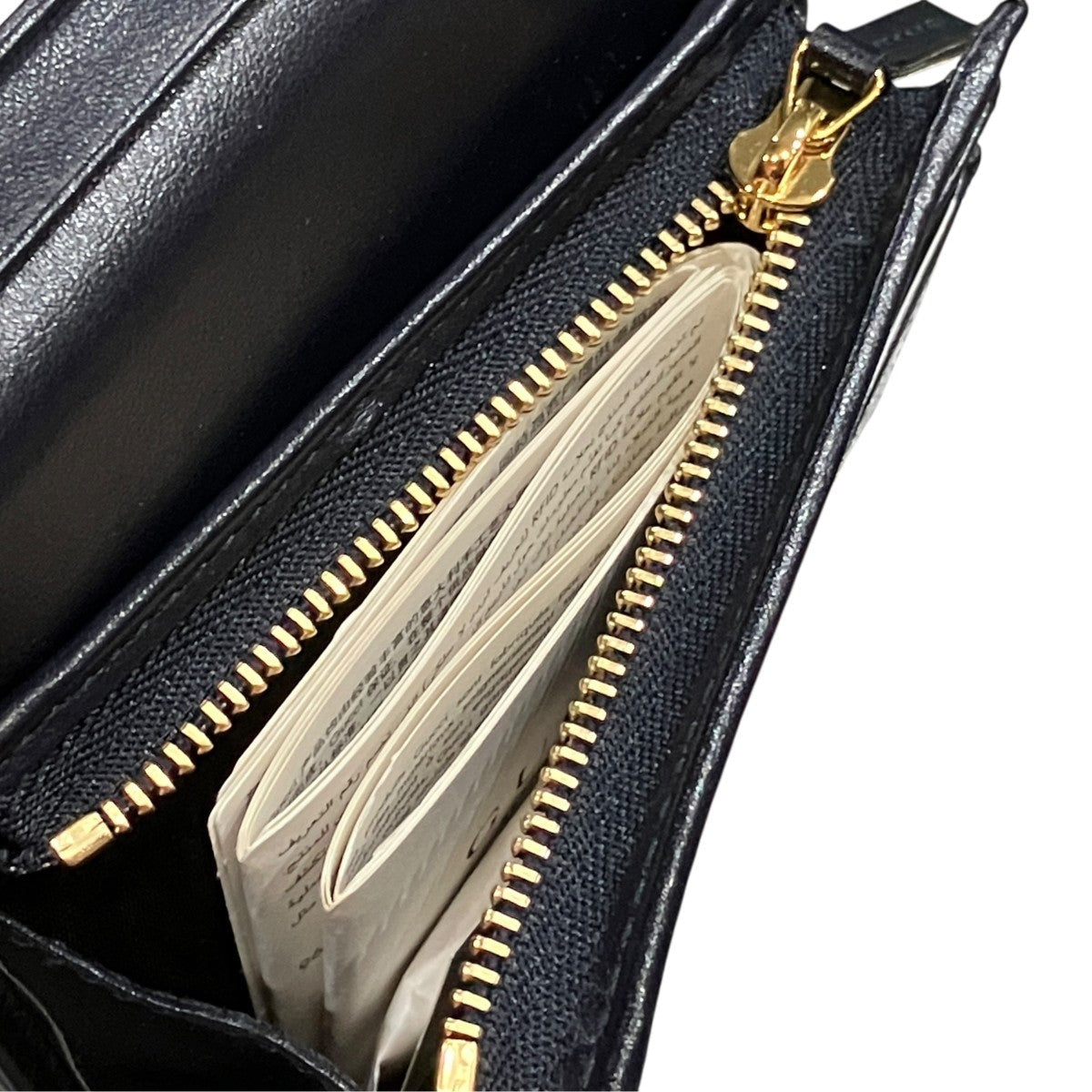 Gucci Horsebit Canvas Wallet Brown / Black - Pre-owned