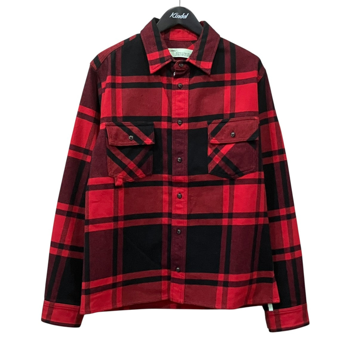 Off-White Check Shirt Red - Pre-owned