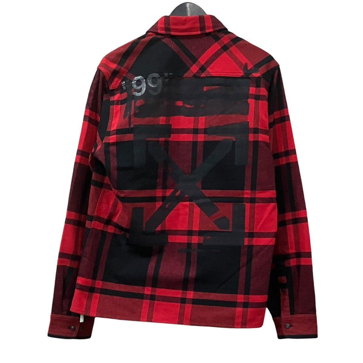 Off-White Check Shirt Red - Pre-owned