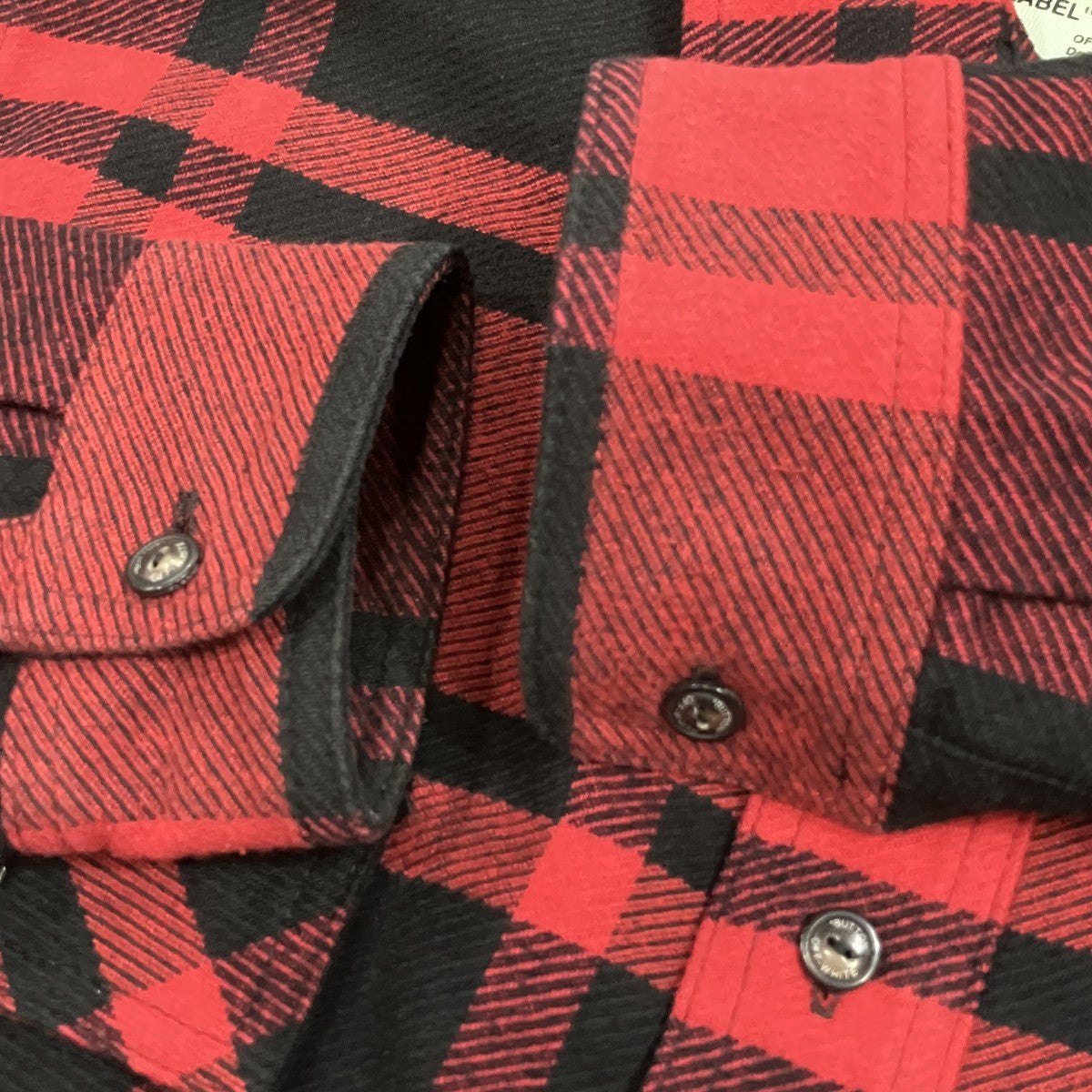 Off-White Check Shirt Red - Pre-owned