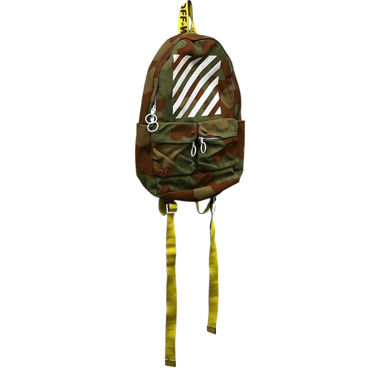 Off-White Backpack Green/Brown - Pre-owned