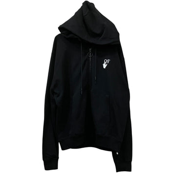 Off-White Zip Hoodie Black - Pre-owned