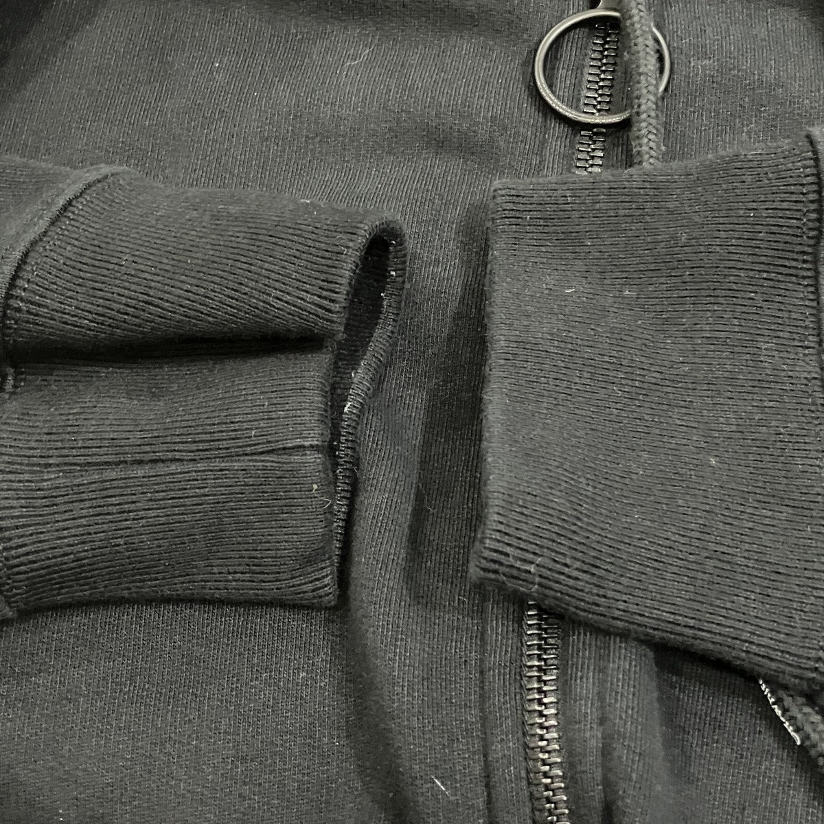 Off-White Zip Hoodie Black - Pre-owned
