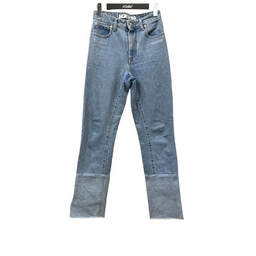 Off-White Denim Pants Indigo - Pre-owned