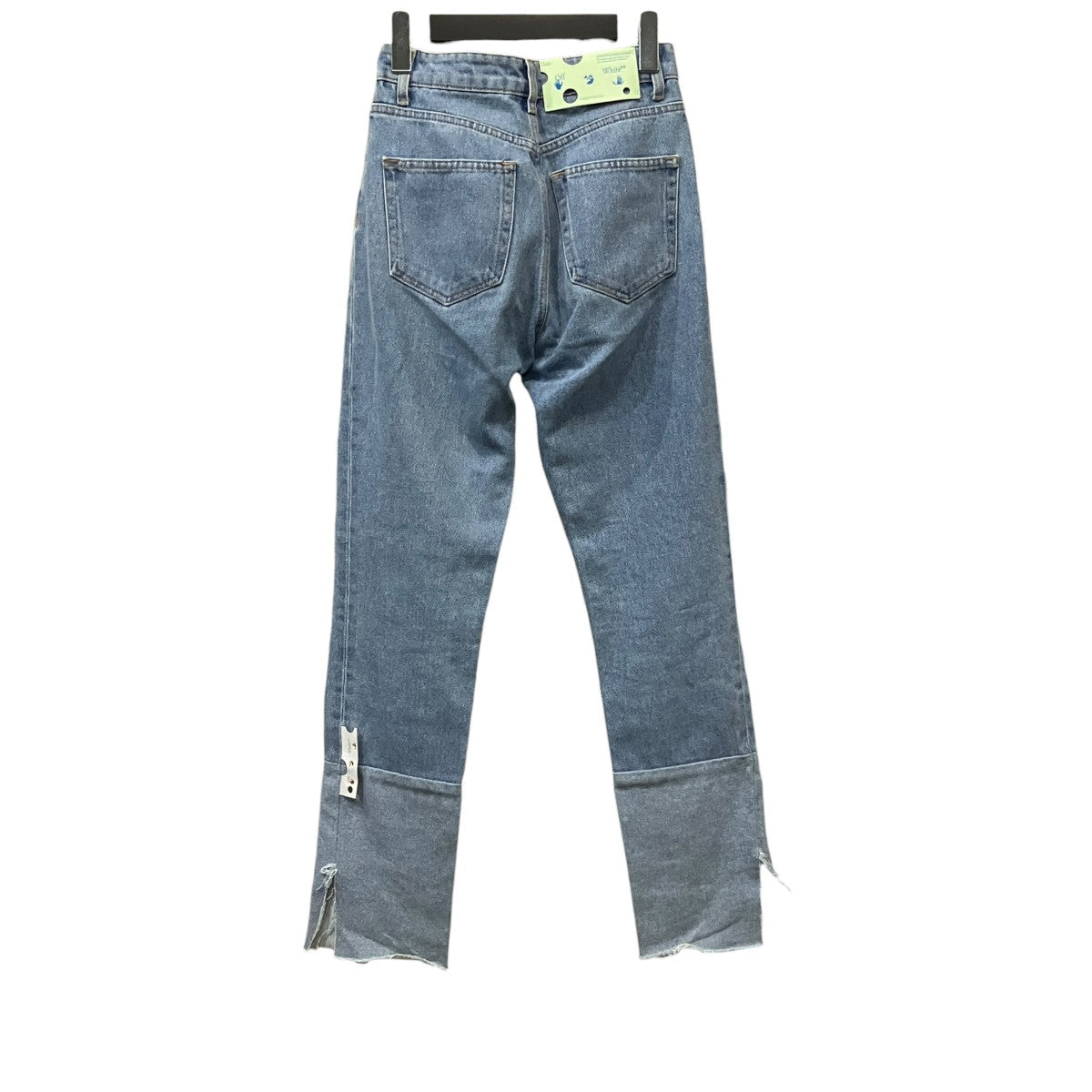 Off-White Denim Pants Indigo - Pre-owned