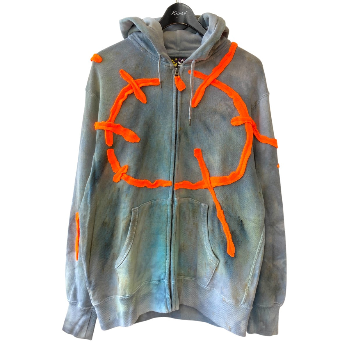Gentle Mutilation Zip Hoodie Sky Blue - Pre-owned