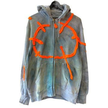Gentle Mutilation Zip Hoodie Sky Blue - Pre-owned