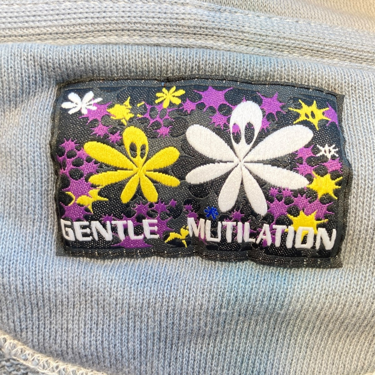 Gentle Mutilation Zip Hoodie Sky Blue - Pre-owned
