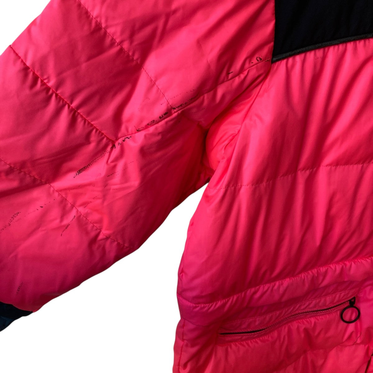 Off-White Puffer All Over Down Jacket Pink - Pre-owned