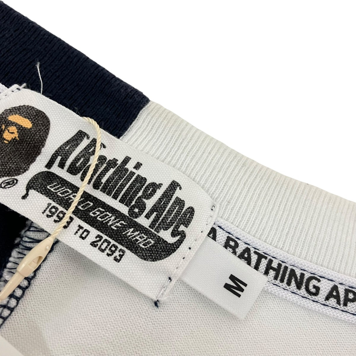 Bape Long Sleeve Tee White - Pre-owned
