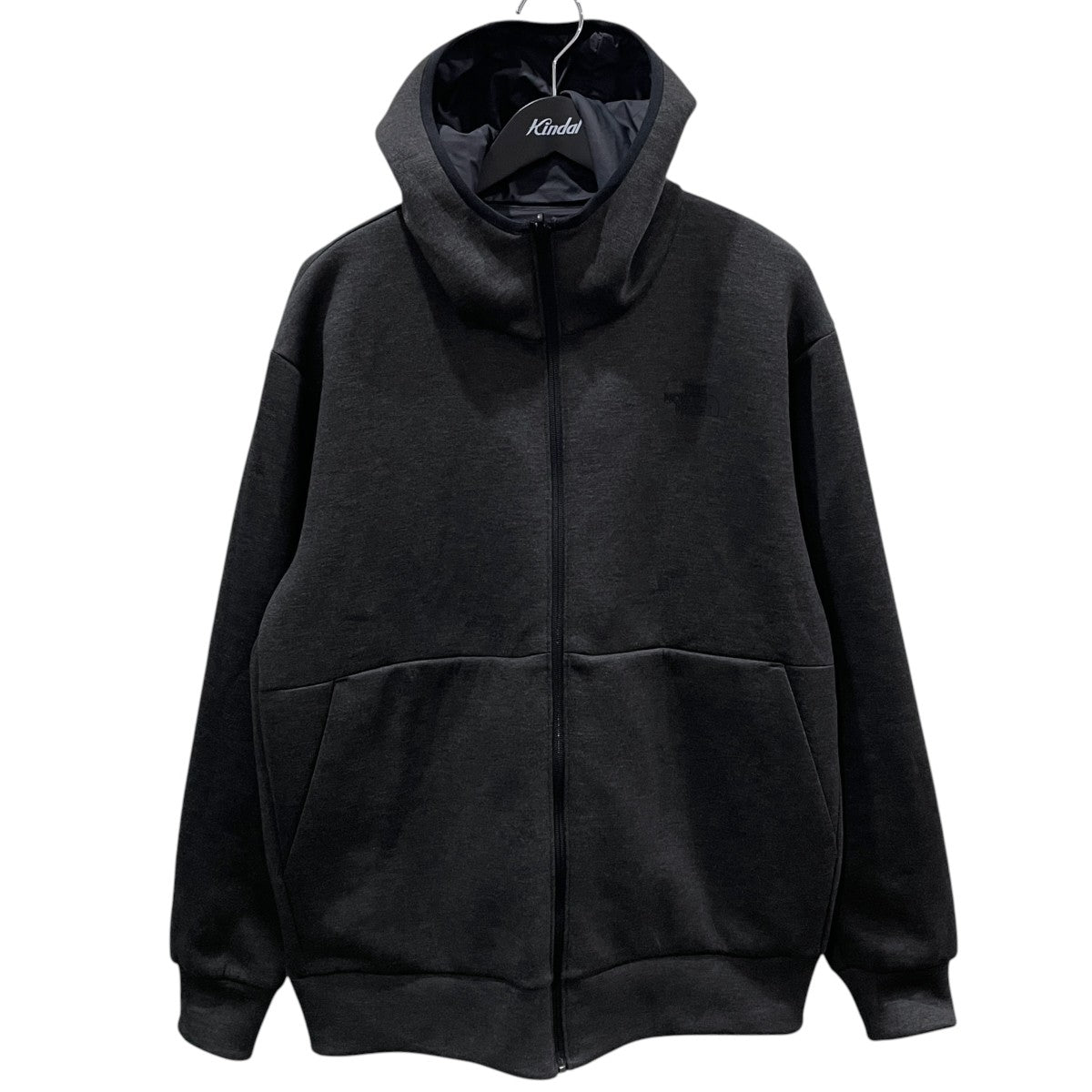 The North Face Reversible Tech Air Hoodie Grey - Pre-owned