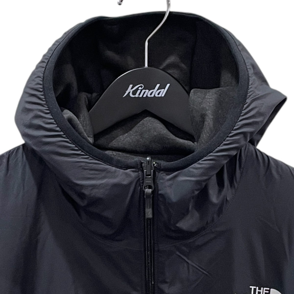 The North Face Reversible Tech Air Hoodie Grey - Pre-owned