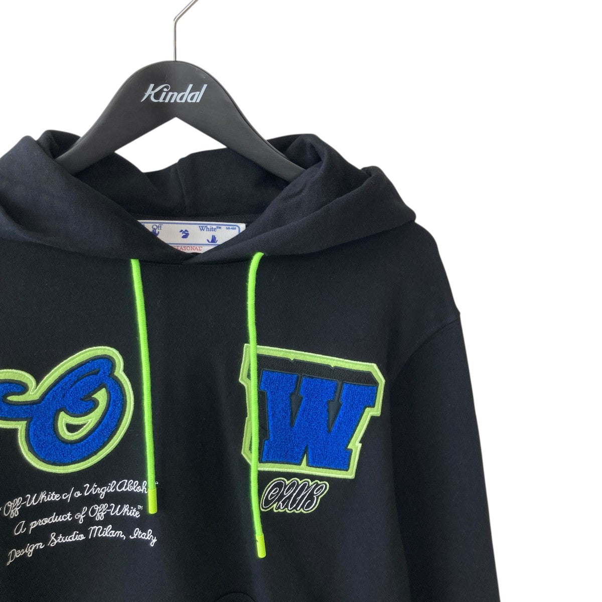 Off-White Varspatch Hoodie Black - Pre-owned