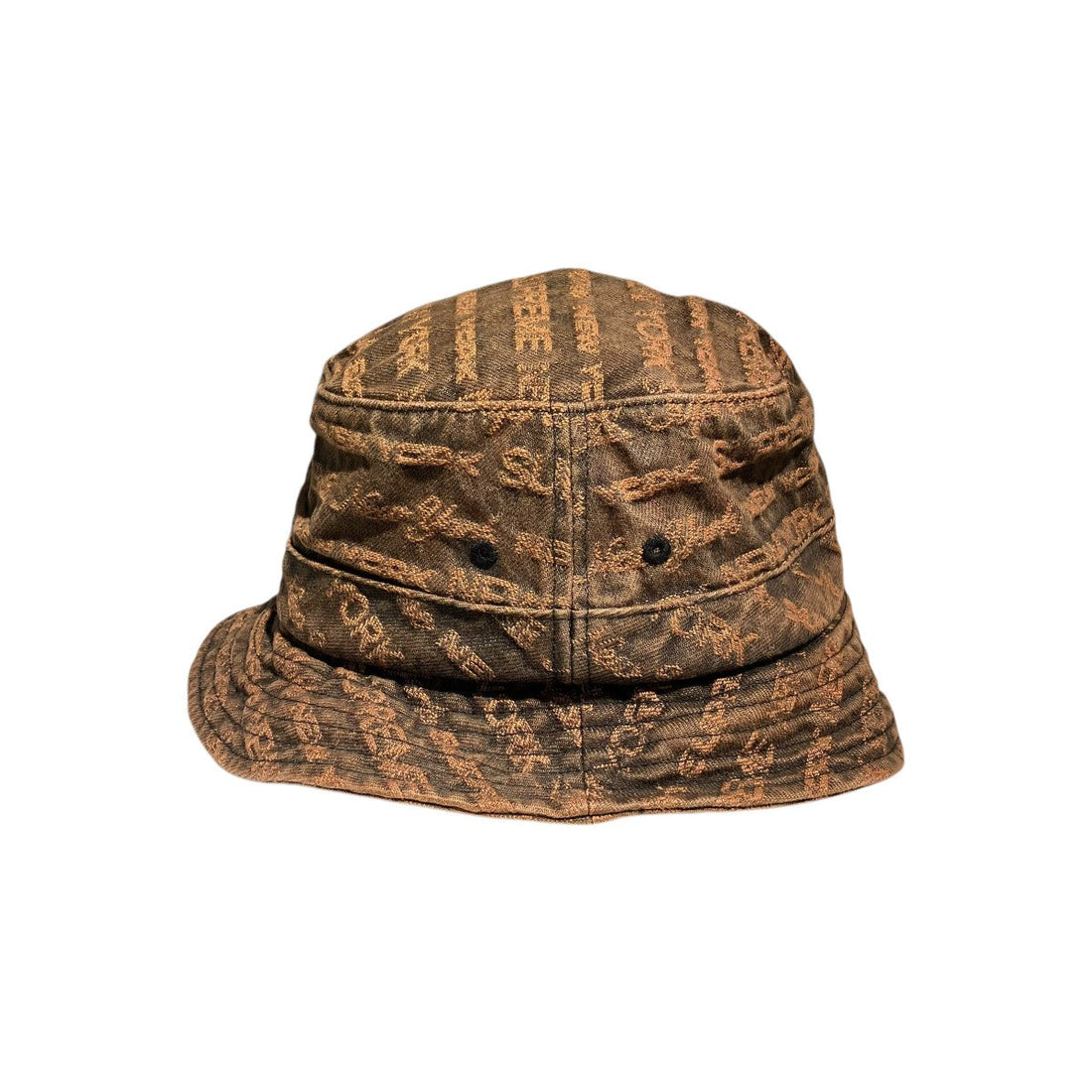 Supreme Multi Type Jacquard Bucket Hat Brown (FW22)