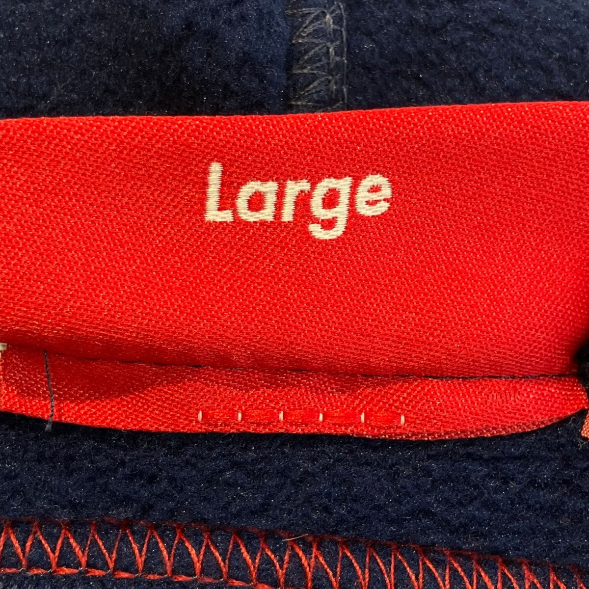Supreme Polartec Hooded Hockey Jersey Navy - Pre-owned