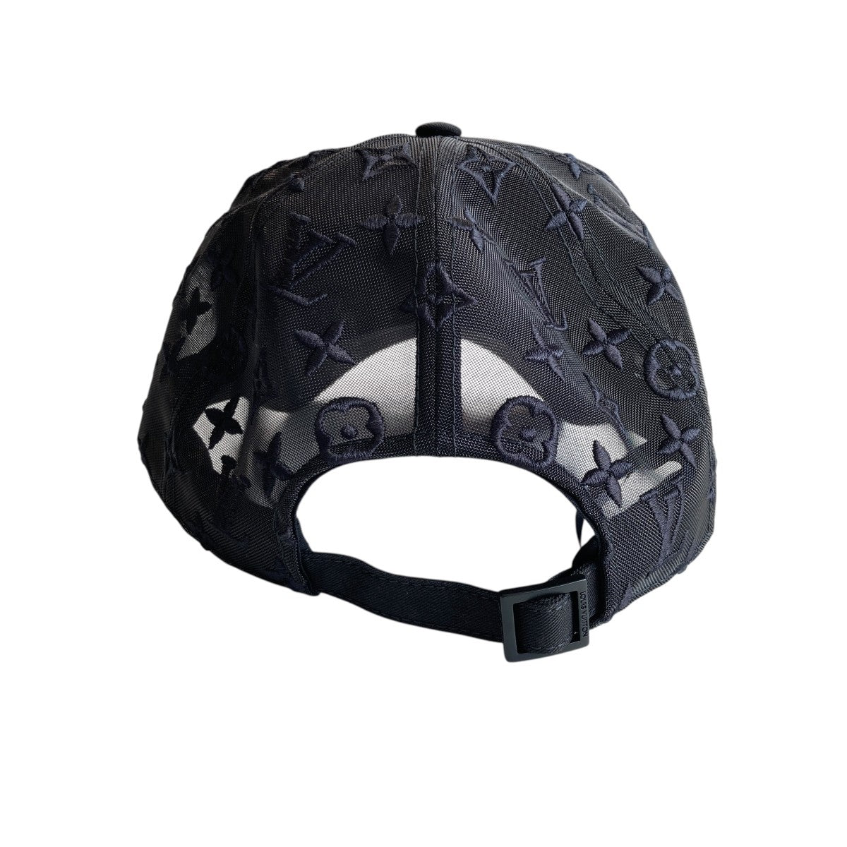 Louis Vuitton Signature Mesh Cap Black - Pre-owned