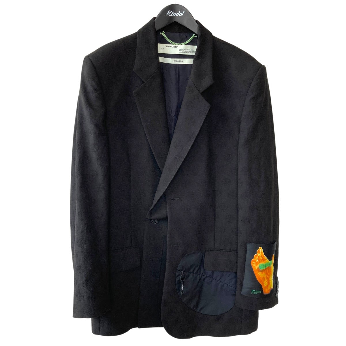 Off-White Tailored Jacket Black - Pre-owned