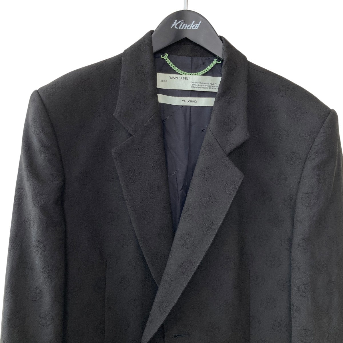 Off-White Tailored Jacket Black - Pre-owned