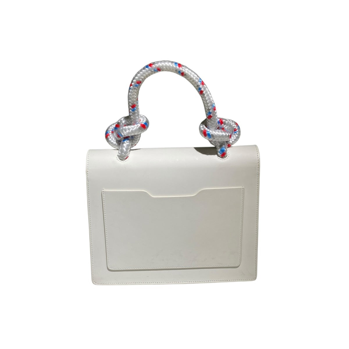 Off-White Gummy Jitney 2.8 Handbag White - Pre-owned