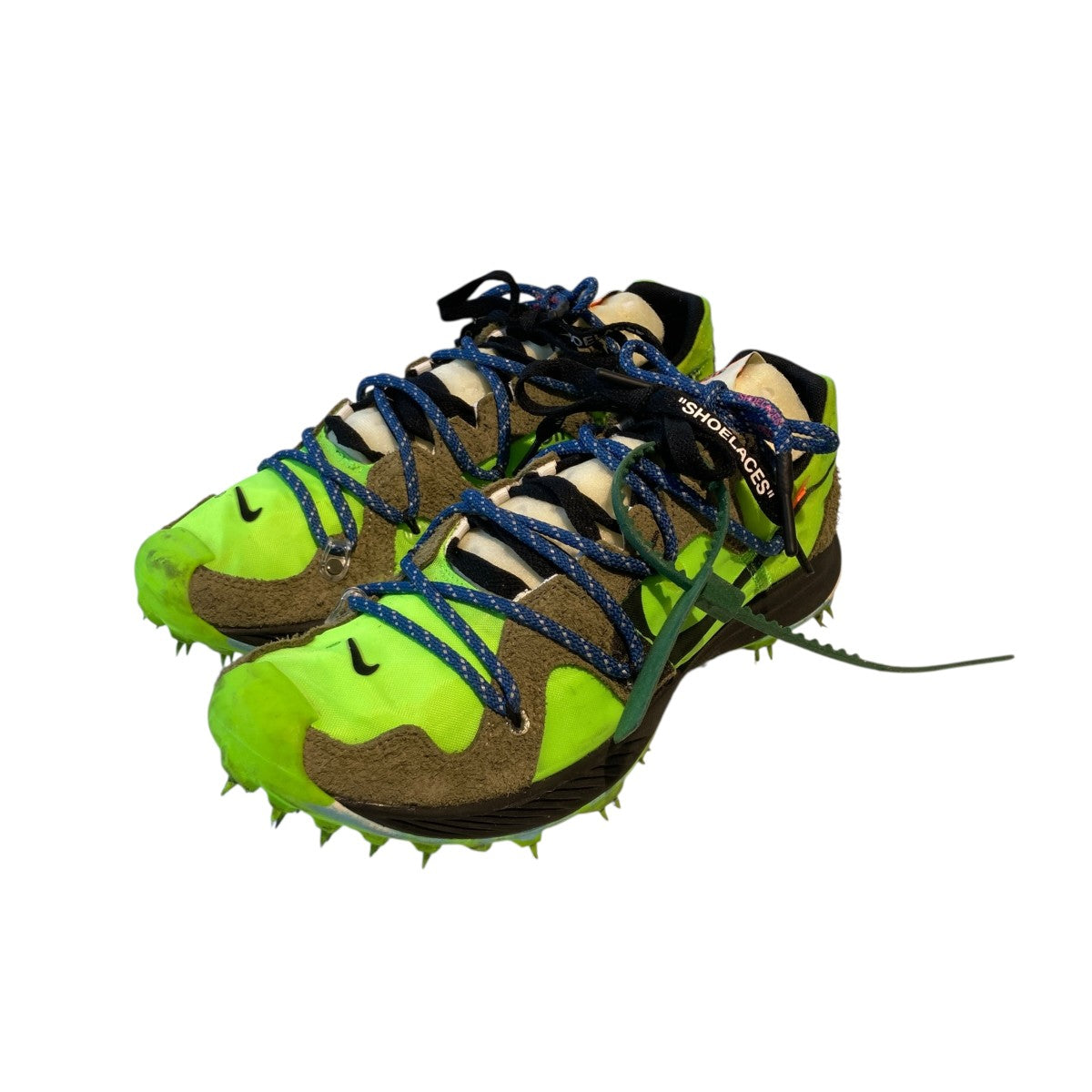 Nike x Off-White Air Zoom Terra Kiger 5 Sneakers Green/Blue - Pre-owned