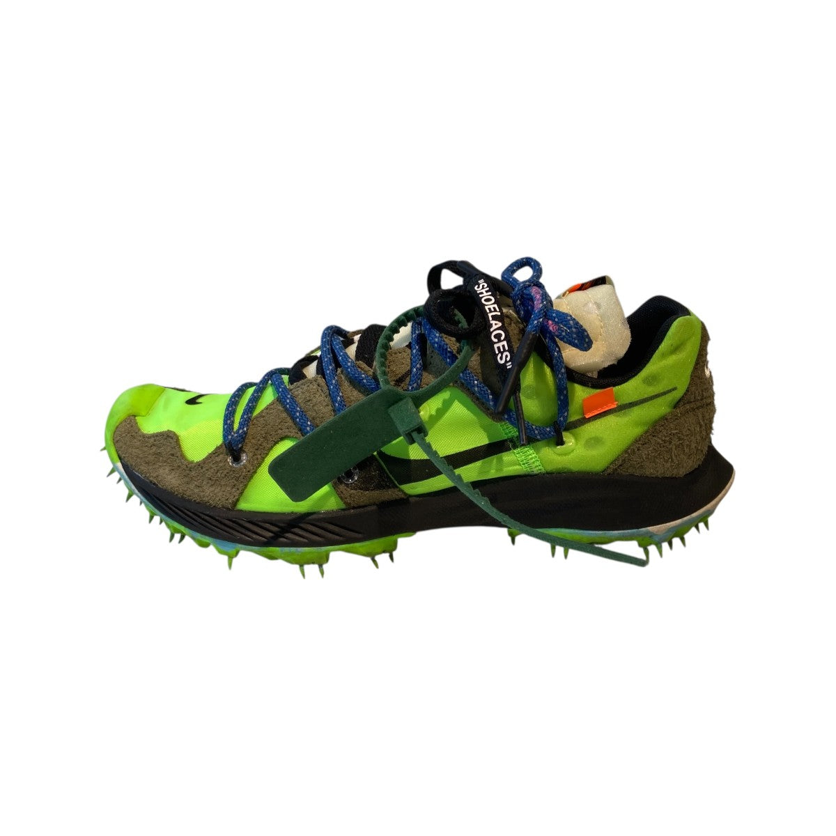 Nike x Off-White Air Zoom Terra Kiger 5 Sneakers Green/Blue - Pre-owned