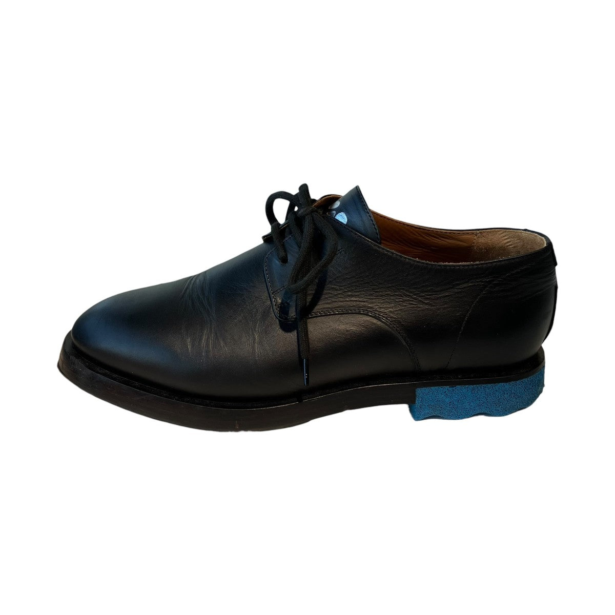 Off-White Leather Shoes Black - Pre-owned