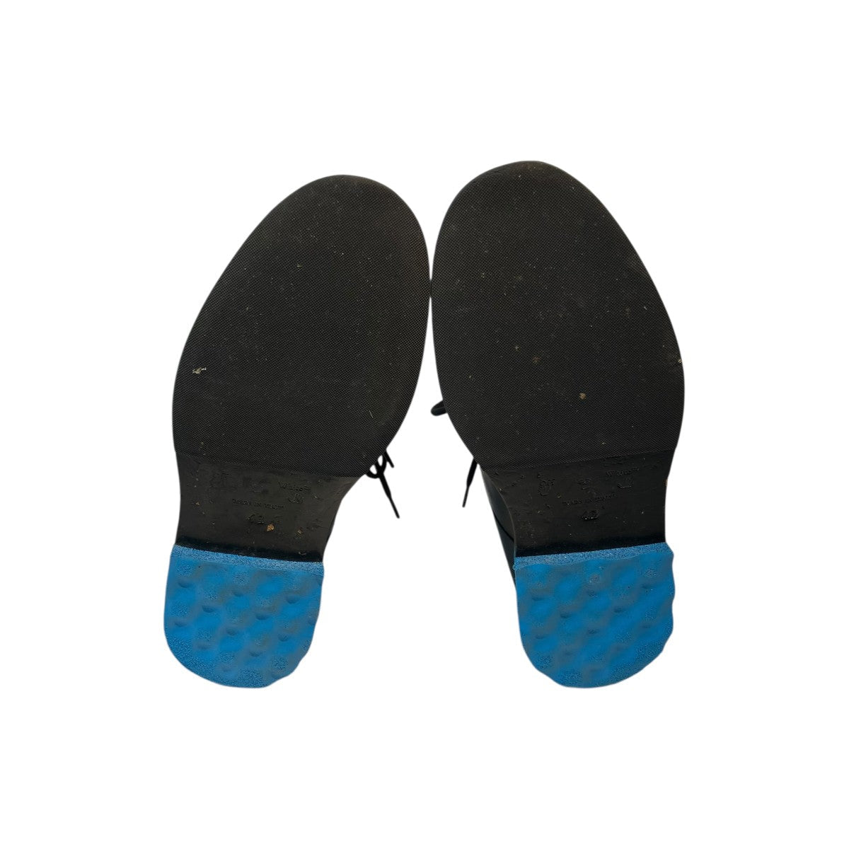 Off-White Leather Shoes Black - Pre-owned