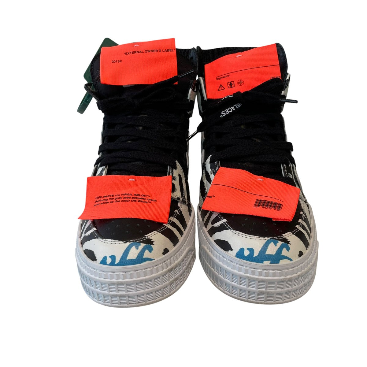 Off-White High Cut Sneakers White - Pre-owned