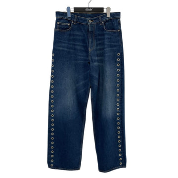 Off-White Denim Pants Indigo - Pre-owned