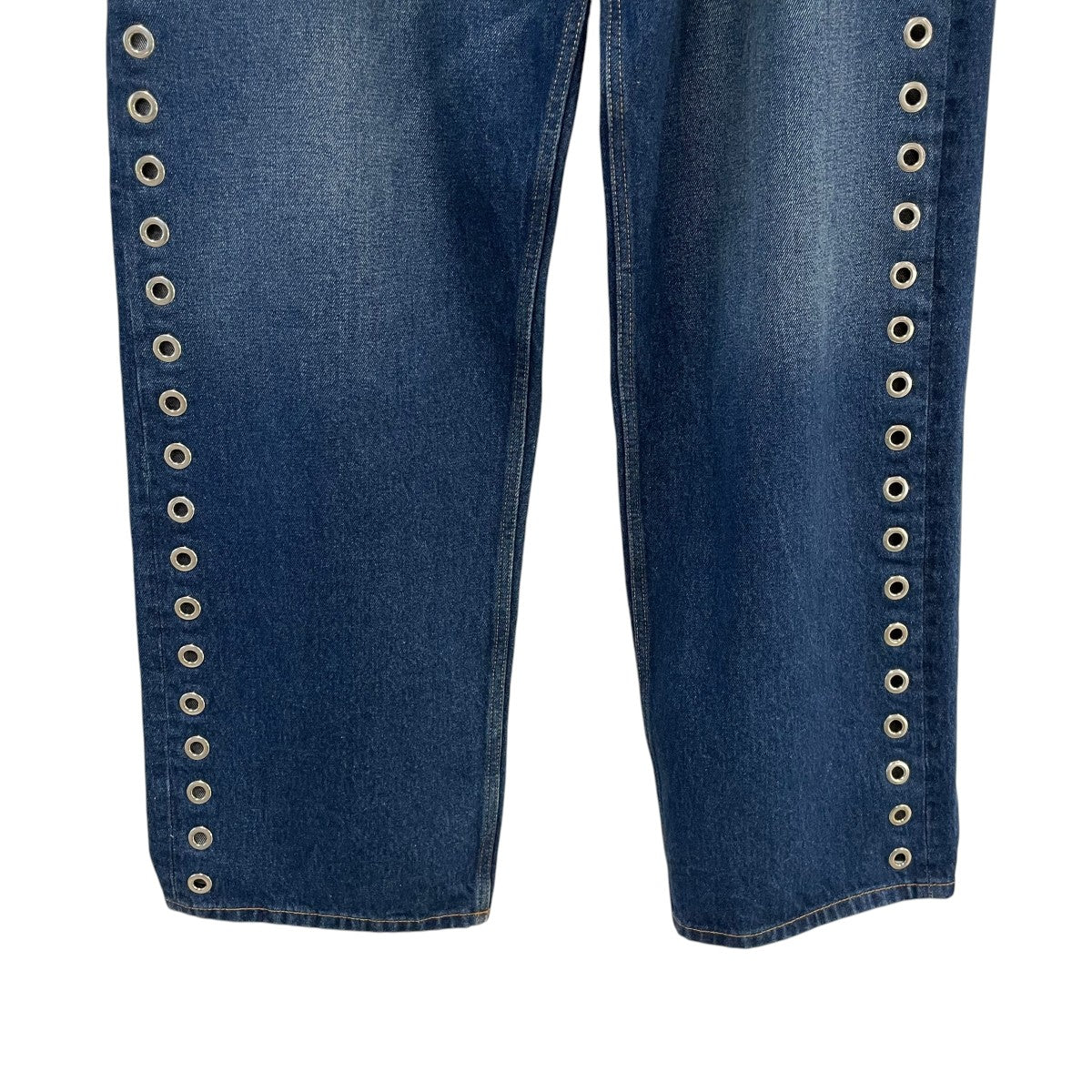 Off-White Denim Pants Indigo - Pre-owned