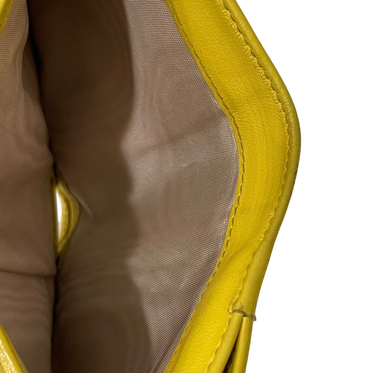 Prada Bifold Wallet Yellow - Pre-owned