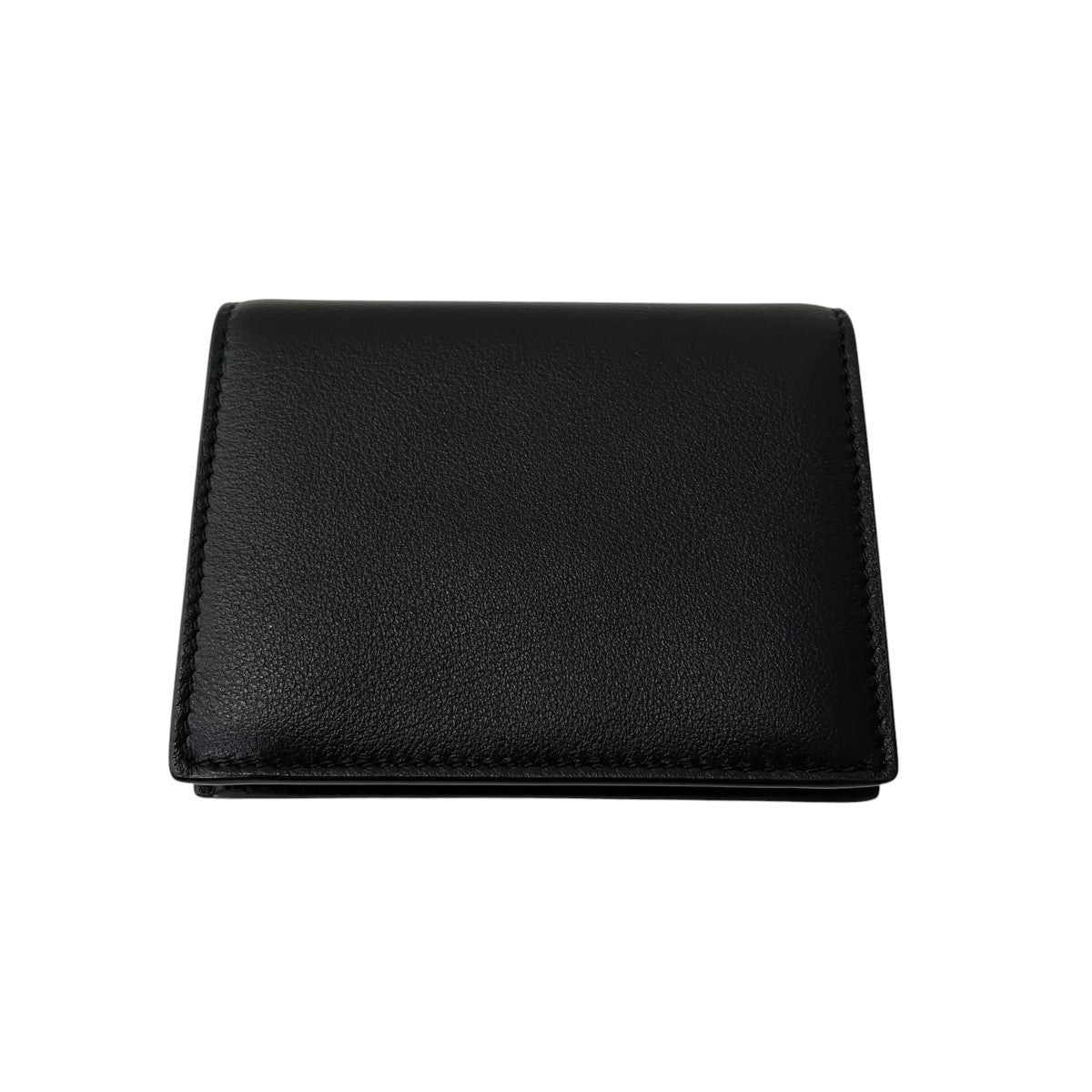 Prada Soft Grain Bifold Wallet Black - Pre-owned