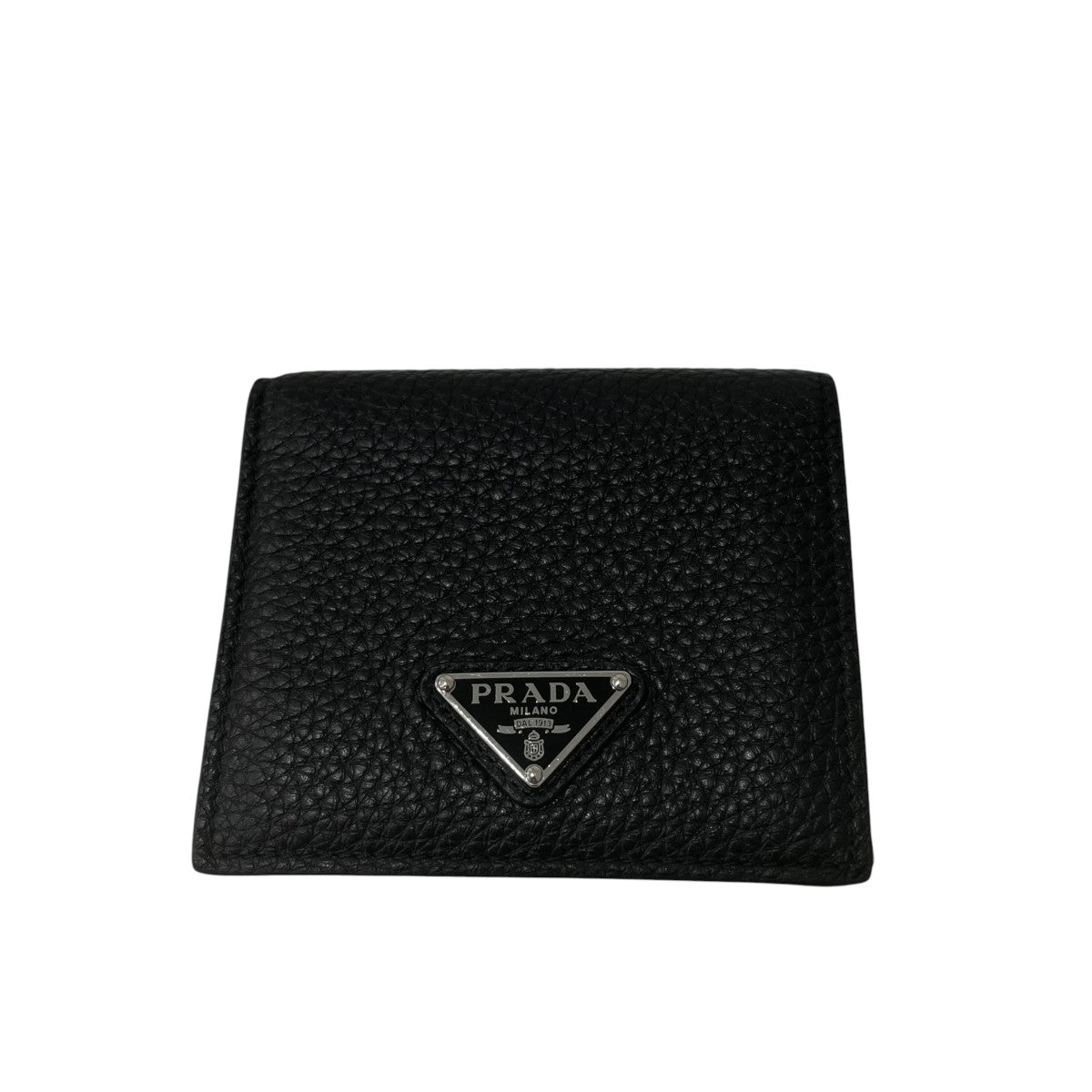 Prada Bifold Wallet Black / Green - Pre-owned