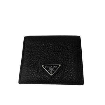 Prada Bifold Wallet Black / Green - Pre-owned
