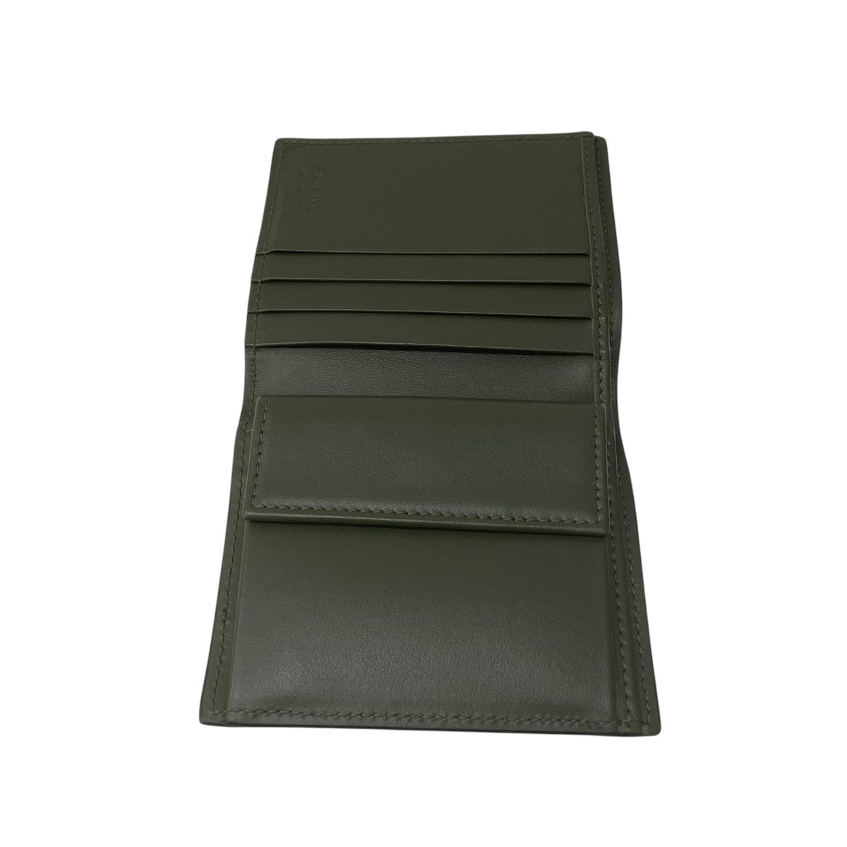 Prada Bifold Wallet Black / Green - Pre-owned
